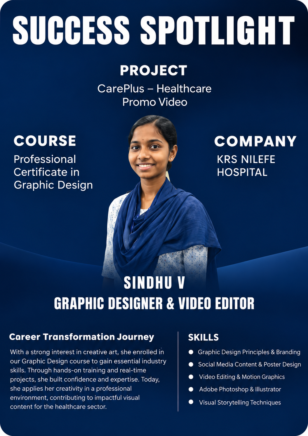Success spotlight: video editor career story